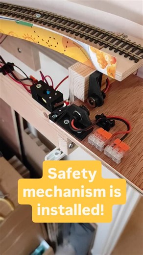 Dib's Yard Model Railway on Instagram: "Safety mechanism is installed!"