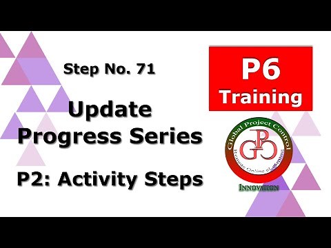🔴 How to use Activity Steps in Primavera P6