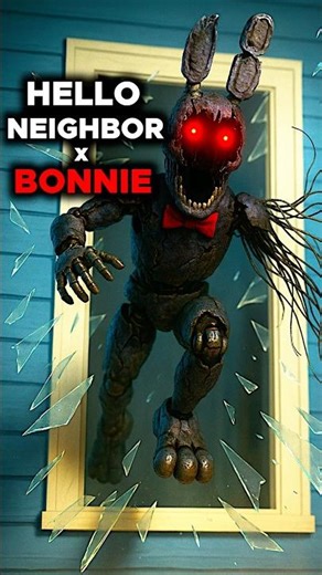 HELLO NEIGHBOR MOD MADE IGNITED BONNIE FASTER THAN EVERYTHING #fnaf #helloneighbor