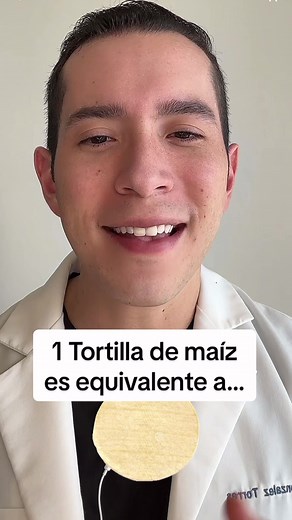 Equivalencias nutricionales: Tortilla de maíz y más