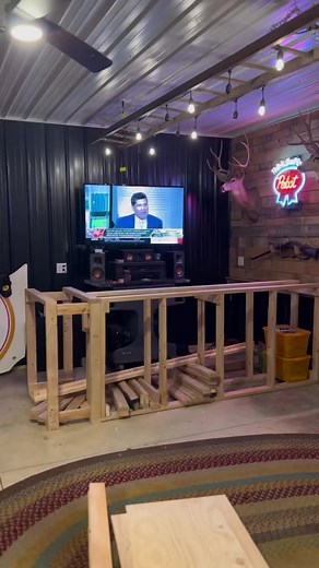 16K views · 127 reactions | Updated the mancave bar for football...