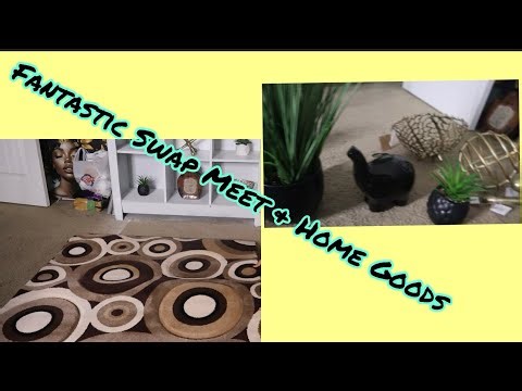 VLOG * Shopping At Fantastic Swap Meet & Home Goods *Revamping My Beauty Room