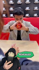 1M views · 32K reactions | VANISHING APPLE MAGIC TRICK REVEALED #magic #tricks #foryou #trending #perte #2025 #magie #magica #trend #viral #magician | The Mask Magic Tricks Revealed | Facebook