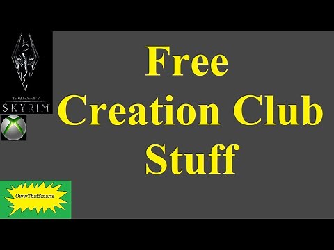 Skyrim - Creation Club - Free Stuff