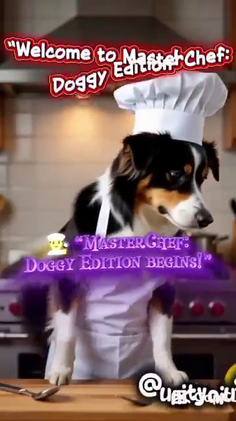 🐶 MasterChef: DOG Edition! | Funny Chef Dog Cooking Show 🍳😂 #shorts