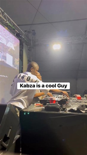 Kabza Is a Cool Dude,The left CDJ went off and he fixed it for me🙌🏽 Mtoni on Steriods,Middelburg Stadium | Luminous DJ