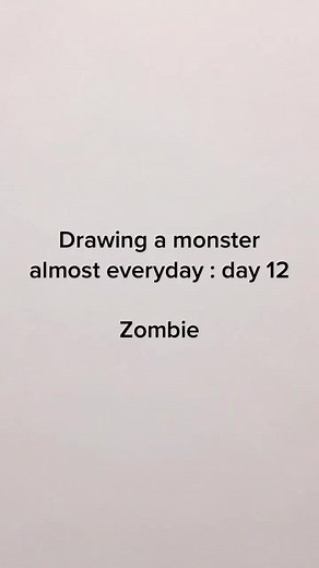 Sorry I haven’t posted in a while. #zombie #walkingdead #pencilart #drawing #art