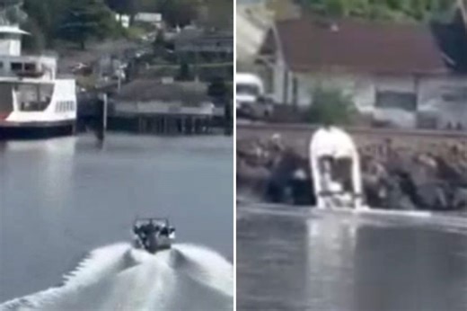 Boat driven by unconscious 21-year-old nearly strikes two ferries