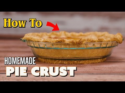 How To Make Homemade Pie Crust Recipe From Scratch Easy Simple