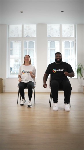Try This Sitting Down: Freak #chair #creadiaz #chairexercises #SitMoveSmile