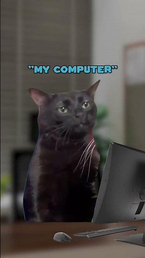 Double Click on my Computer! 🥹 (CAT MEMES🐈) ‪@NutshellAnimations‬ #shorts