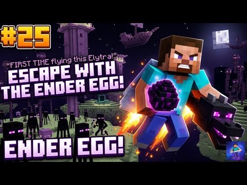 I Found the RAREST Dragon Egg & Head in Survival! Minecraft Bedrock #25 🐉