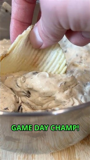 Caramelized French Onion Chip Dip | Game Day Ready