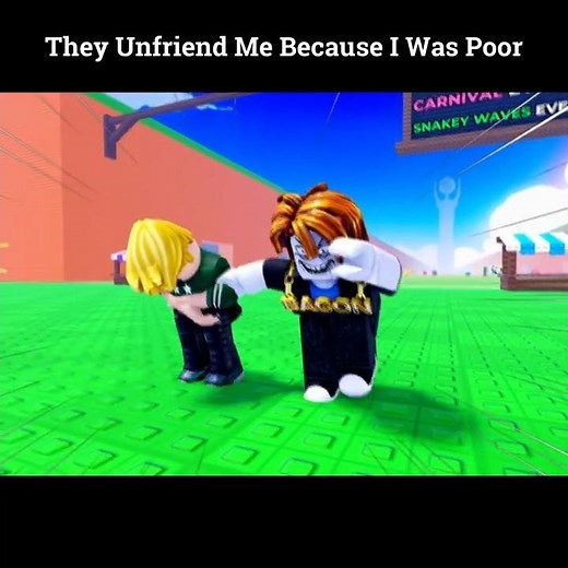 They Left me because I POOR in Roblox Escape Tsunami for Brainrots #roblox #bacon #pieeanimation
