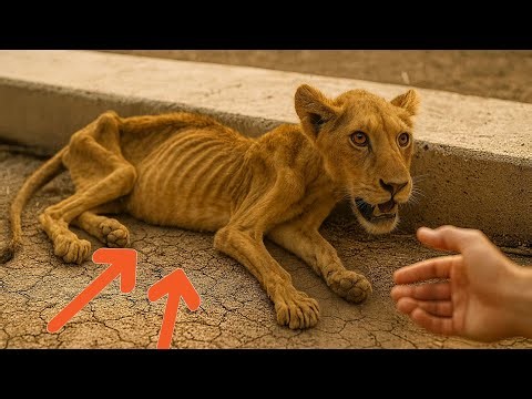 The Lion Cub Trapped by Poachers—Its Desperate Act to Survive