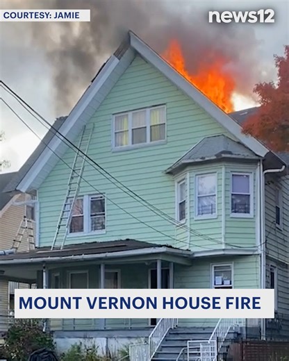 142K views · 1K reactions | HOUSE FIRE: Several families are believed to live inside the two-story home, located on the 100 block of S 8th Avenue. https://bit.ly/4hYXff3 | News 12 Westchester | Facebook