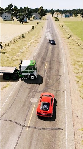 🚗💥 Realistic Highway Car Crash Series #11 | BeamNG.drive