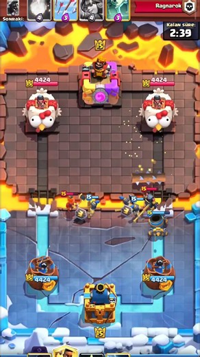 This might be the best defensive and counter-attack move I've ever made. #gameplay #clashroyale