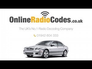 🚗 Jaguar X Type Radio Code How To Reset Stereo Code