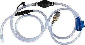 High Flow Siphon Hand Pump Manual Liquids Transfer Pump Kit Protable Acid proof - Gas Siphon Pro Pump for Gasoline, Oil, Diesel, Water, Chemistry Liquid for lead-acid battery, Fluid,