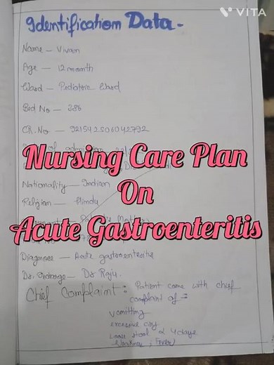 Nursing Care Plan On Acute Gastroenteritis