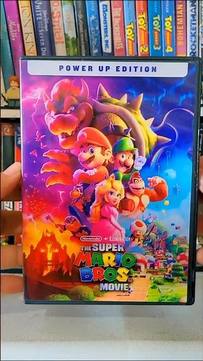 SUPER MARIO BROS MOVIE DVD #SuperMarioBros #MarioBros #DVD #NintendoMovie #Bowser #ElAlexShow