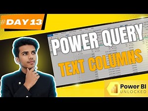 Power Query Text Cleanup: Split, Merge, Trim & Clean in Power BI (DAY 13) #datamindsacademy