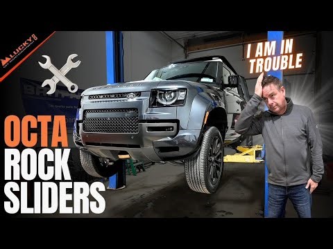 Defender OCTA Rock Slider Install | What Went Wrong | Lucky8