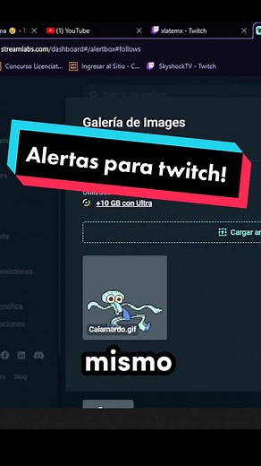 Cómo crear alertas personalizadas para tus directos en Twitch