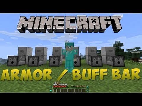 Minecraft Mods - Buff/ Armor Bar Mods (Minecraft 1.3.2)