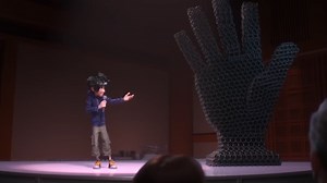 What happens when a teen builds robots that obey his thoughts