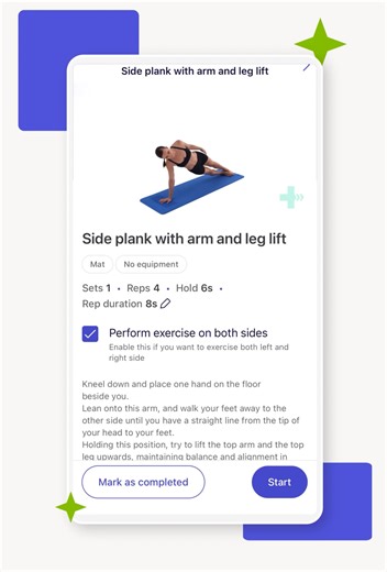Physiapp Exercises