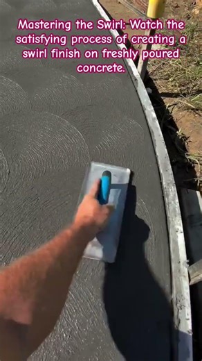 Mastering the Swirl: Decorative Hand-Troweled Concrete Finish