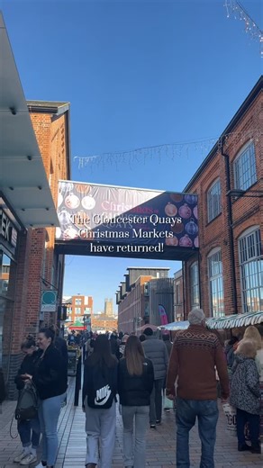 Every weekend in the run up to Christmas at Gloucester Quays! #visitgloucester #gloucester #gloucestershire #christmas #christmasingloucester #gloucesterbelieves #christmasmarkets #gloucesterquays | Gloucester