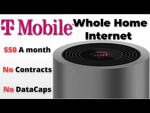 T-Mobile's Home Internet is Here | $50 a Month, No Contract, No Data Caps, No Fees. Game Changer? 🤔