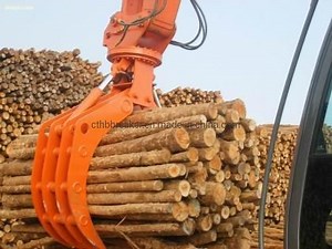 [Hot Item] Mini Excavator Log Rotating Grapple Small Mechanical Grab