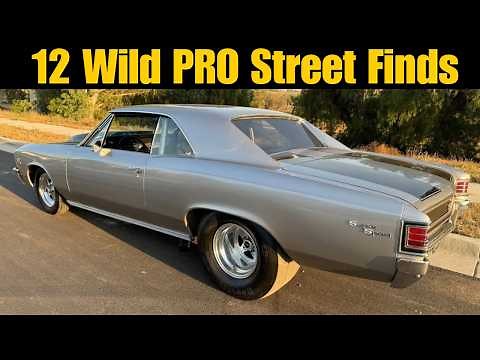 12 Wild PRO STREET Vehicles for Sale! Too FAST BEAUTIES!
