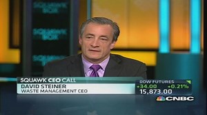 Waste Management CEO: Didn't educate consumers on recycling