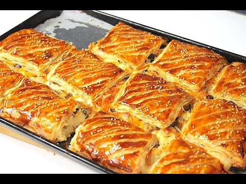 PATE FEUILLETÉE FACILE ET RAPIDE INRATABLE/FEUILLETÉS SALÉS/ILS RESTENT CROUSTILLANTS LE LENDEMAIN