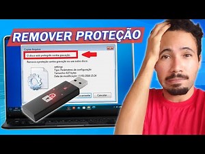 How to remove write protection from a USB drive or SD card.