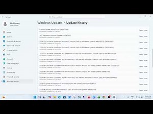 How To Uninstall Windows Update