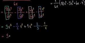 Dělíme mnohočleny jednočlenem x (se zbytkem)