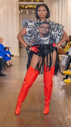 Tiffany Jones on Instagram: "Foreva I Love Atlanta (F.I.L.A.) @reallilscrappy Rebellious Soul Hip Hop VS R&B Fashion Show Model: @jaya_hedgepeth MUA: @roselyn.mcoleman 📸 @8thirty_photography #model #fyp #atlantainfluenceseverything #hiphop #explorepage #explorenow #foryourpage #atlantafashion #atlantafashionweek #ATLFW"