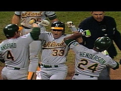 1989 WS Gm3: The A's launch five homers in one game