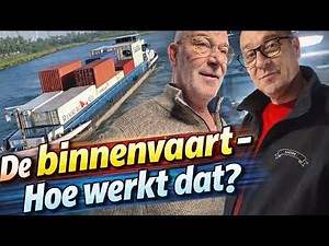 How does an inland vessel work? Tour of the engine and bridge