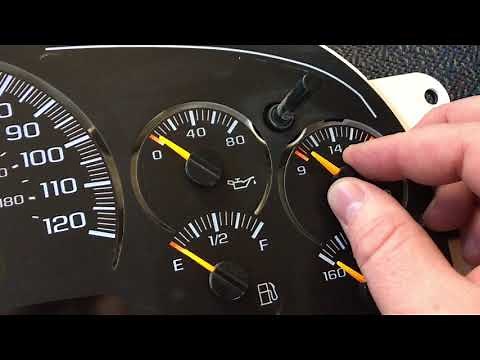 Chevy Silverado Gauges not working
