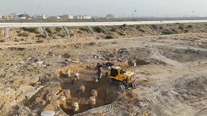 37K views · 854 reactions | Visited the construction site of modern garbage transfer station near Baloch Colony Expressway. Four modern GTS are being built by the PPP Govt at Sharafi Goth, Dinga More, Gutter Bagheecha & Baloch Colony expressway at a cost of around Rs 12 billion. All the 4 GTS have different completion schedules but we are trying to have all 4 completed during this financial year #KarachiWorks | Barrister Murtaza Wahab | Facebook