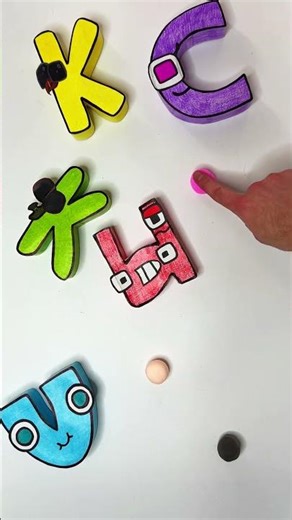 Rainbow Song but Clay Splash Alphabet Lore #alphabetloresong