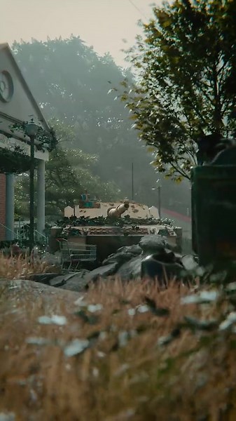 CGI | Post-apocalyptic animation done in Blender. Got inspired by The Last of Us TV series. #3d #cg #cgi #render #blender #motiongraphics #animation #postapocalyptic #tlou #zombie #3dart