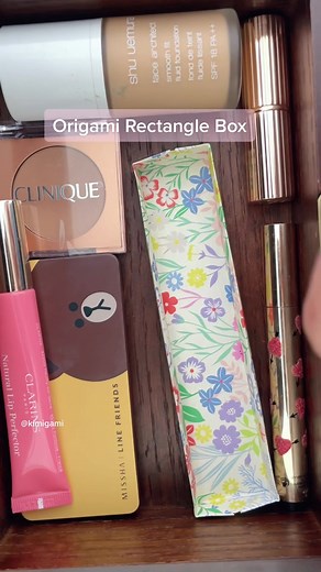 Replying to @Carolina Angel Origami Rectangle Box #learnontiktok #tiktokuk #origamitutorial #origami #origamibox #tiktoktutorial #tiktokdiy